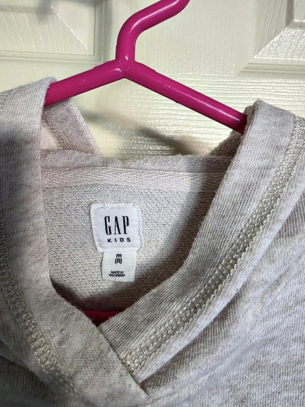 GAP Girls Sequin Dinosaur Hoodie Size Medium - Picture 3 of 3